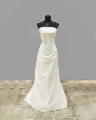 Vestido de novia corte sirena palabra de honor