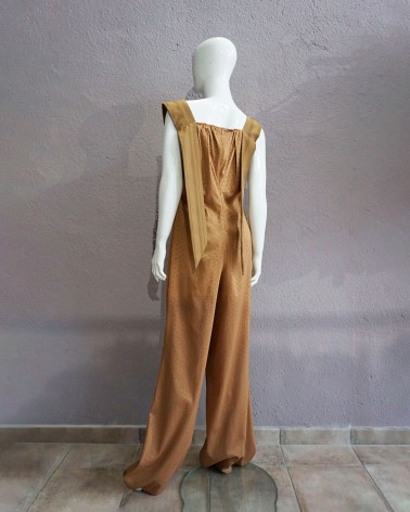 Mono color camel de tirante ancho