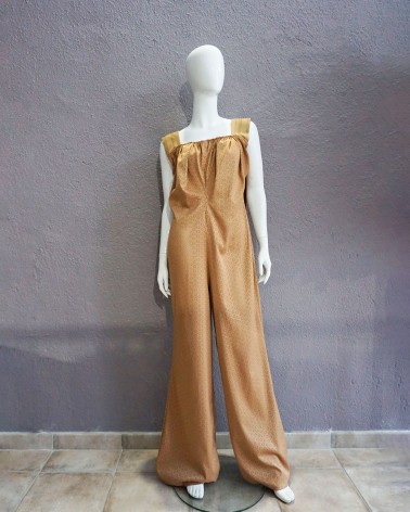Mono color camel de tirante ancho