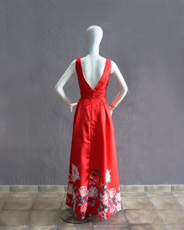 Vestido Largo Rojo LAC535008