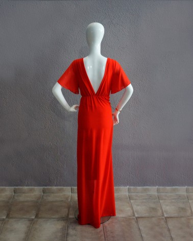 Vestido Largo Rojo LAC14530