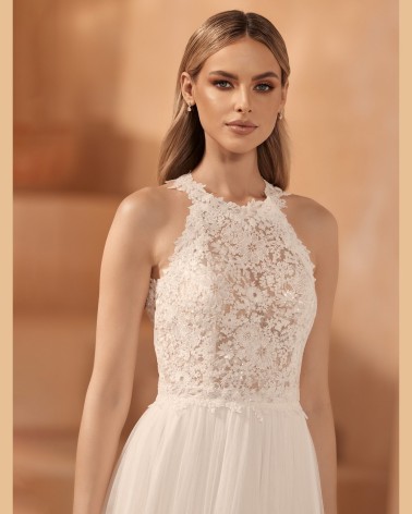 CBZULA Vestido de Novia halter