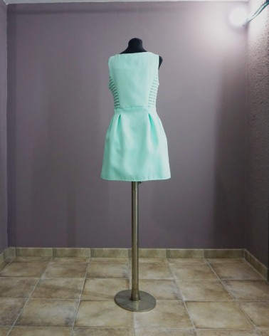 Vestido de Fiesta Corto Verde Menta