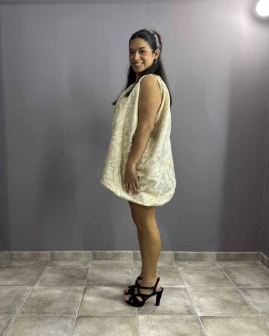 Vestido Corto Tama Exclusivo