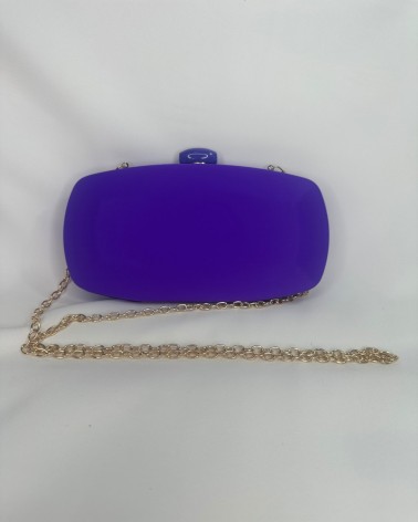 Clutch rígido Ovalado Morado