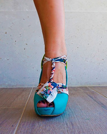 Accesorio zapato lazos