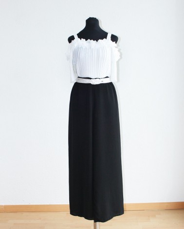 Pantalón campana negro