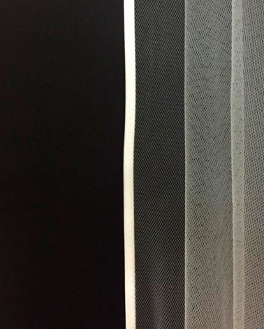 Velo de Novia Liso con Reborde de Tul Sedoso Clásico Elegante