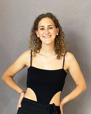 Body de tirantes negro